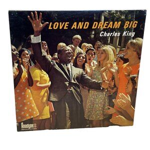 Charles King Love And Dream Big (Vinyl) Anodyne ST 1006 VG SIGNED LP Record